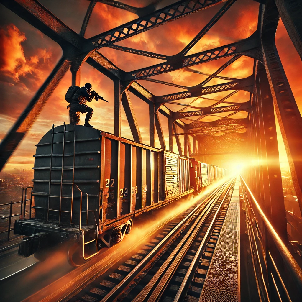 Asalto al Tren Fantasma – Un Relato de Acción Imparable